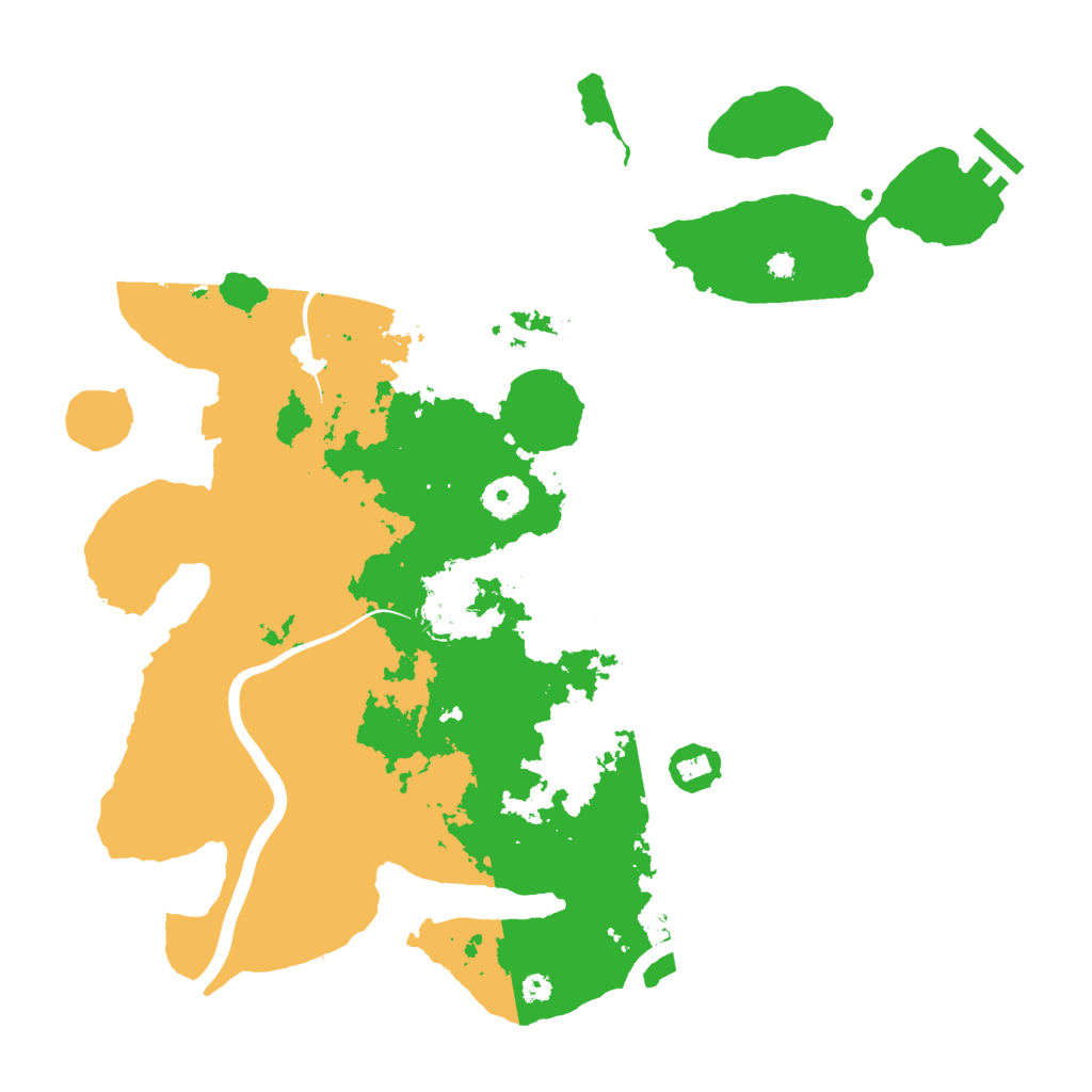 Biome Rust Map: Procedural Map, Size: 3750, Seed: 972954302