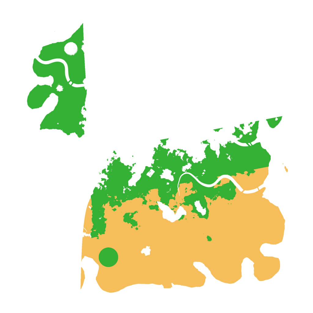 Biome Rust Map: Procedural Map, Size: 4250, Seed: 1378385895