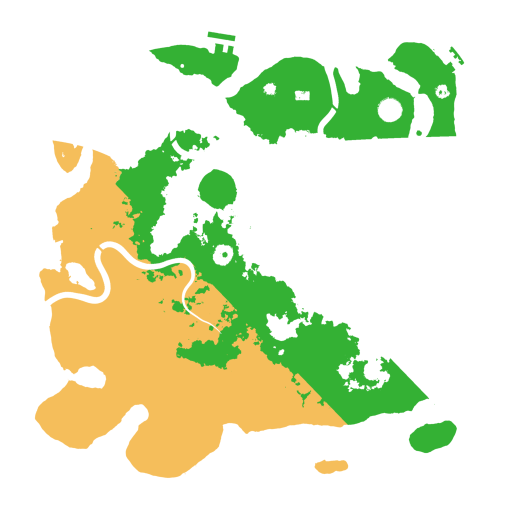 Biome Rust Map: Procedural Map, Size: 3750, Seed: 722337433