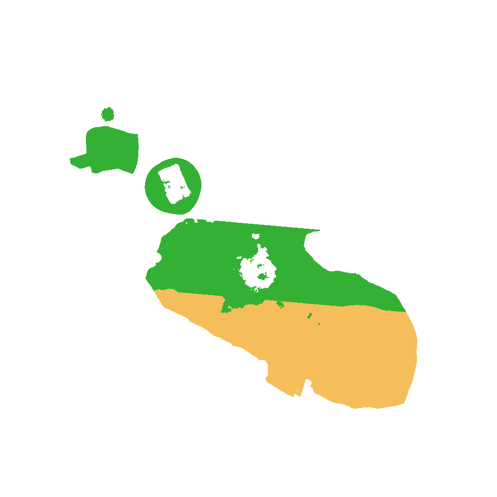 Biome Rust Map: Procedural Map, Size: 1500, Seed: 2067016180