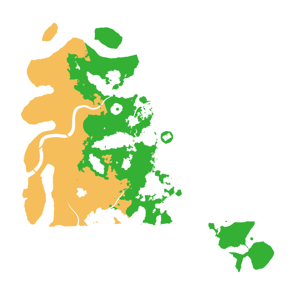 Biome Rust Map: Procedural Map, Size: 4000, Seed: 2803