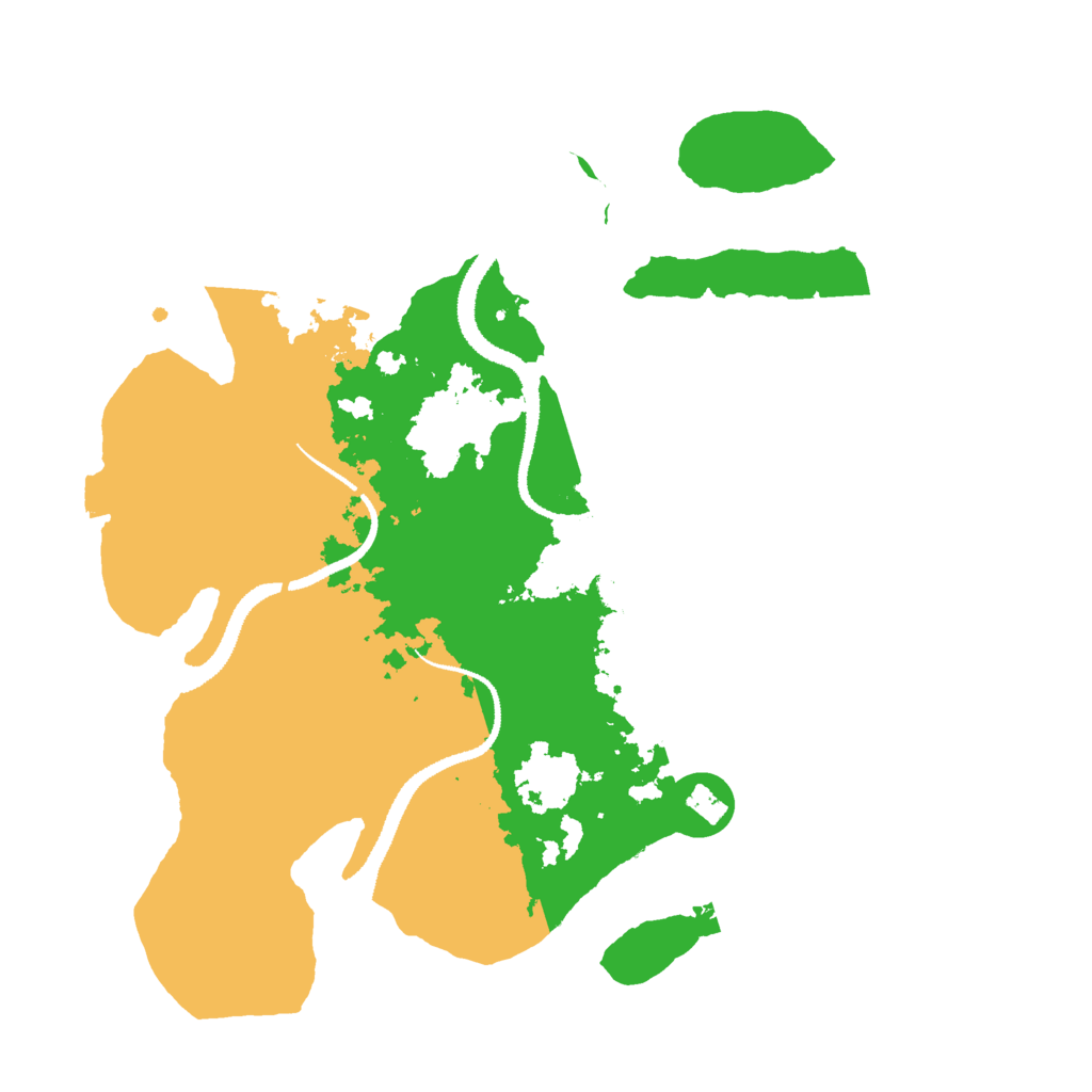 Biome Rust Map: Procedural Map, Size: 3000, Seed: 169819367