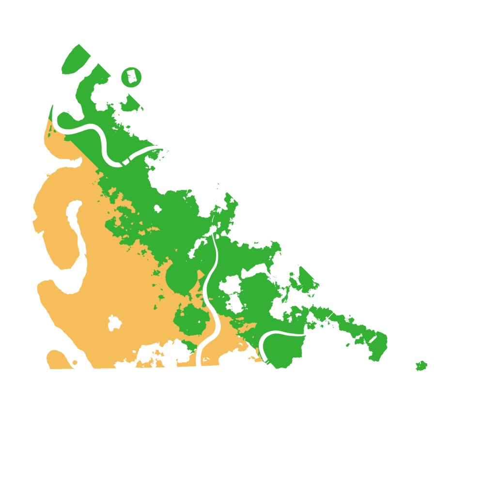 Biome Rust Map: Procedural Map, Size: 4250, Seed: 1050791411