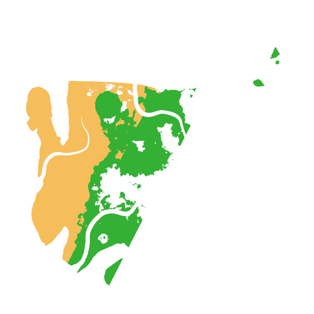 Biome Rust Map: Procedural Map, Size: 3250, Seed: 1788394152