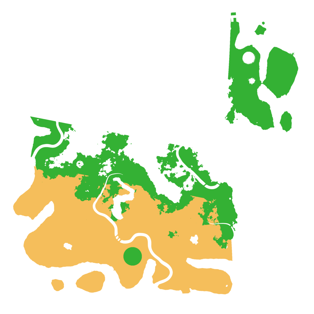 Biome Rust Map: Procedural Map, Size: 4500, Seed: 756819