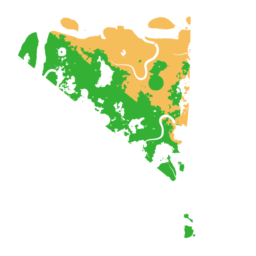 Biome Rust Map: Procedural Map, Size: 4500, Seed: 190521952