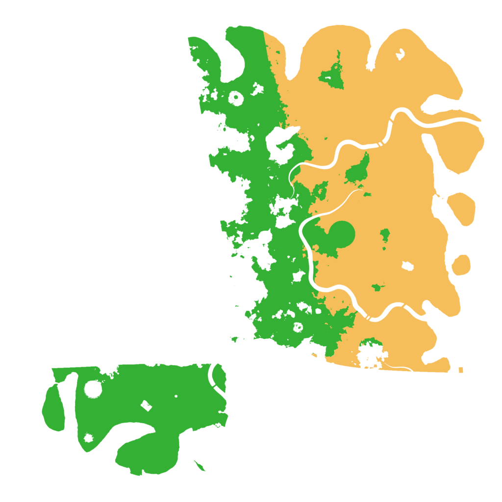 Biome Rust Map: Procedural Map, Size: 5000, Seed: 571434390