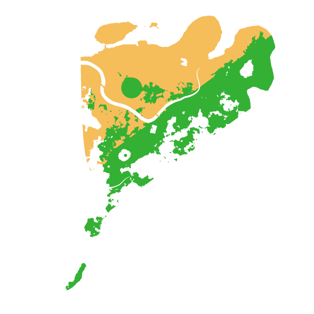 Biome Rust Map: Procedural Map, Size: 4000, Seed: 400720366