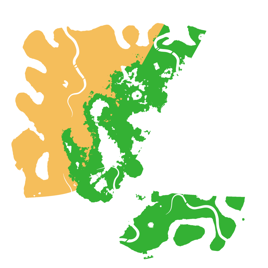 Biome Rust Map: Procedural Map, Size: 4250, Seed: 3461518