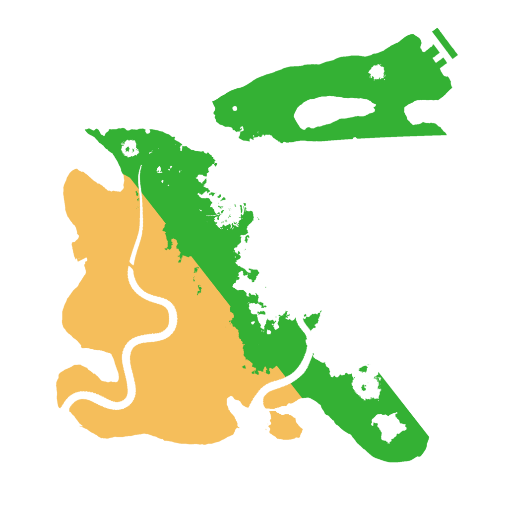 Biome Rust Map: Procedural Map, Size: 3000, Seed: 1483159753