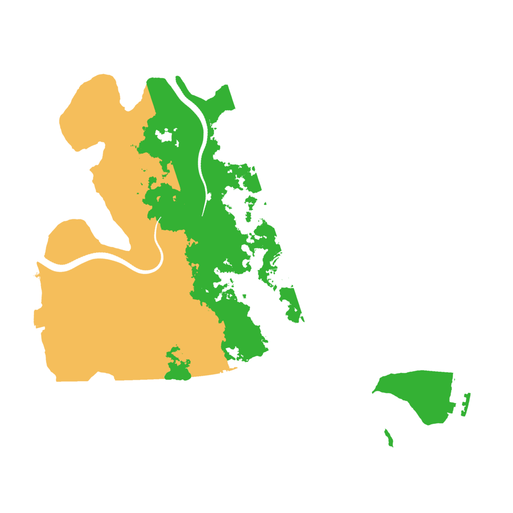 Biome Rust Map: Procedural Map, Size: 3250, Seed: 1923312724