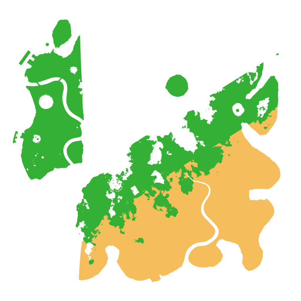 Biome Rust Map: Procedural Map, Size: 3750, Seed: 1121539834