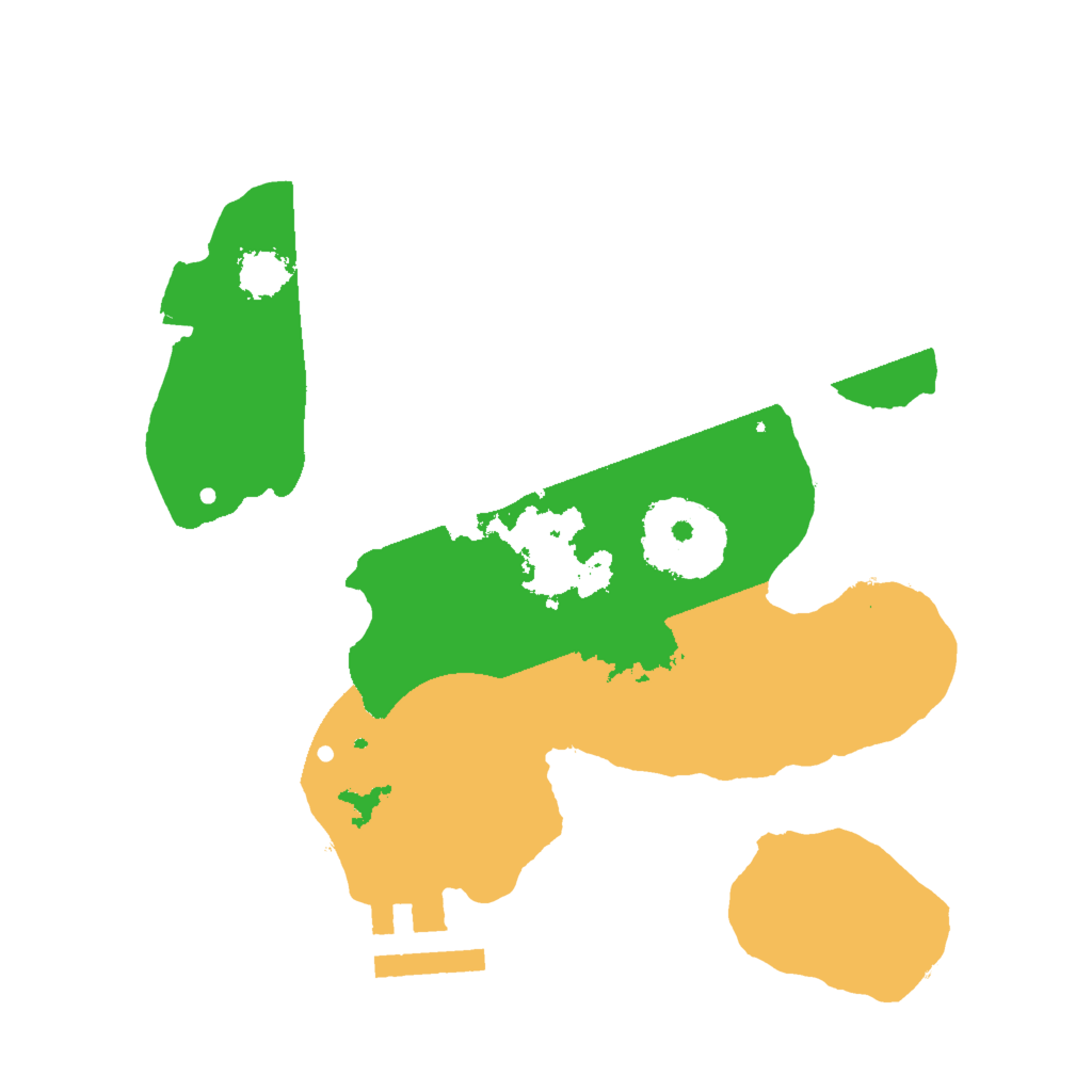 Biome Rust Map: Procedural Map, Size: 2000, Seed: 200392111