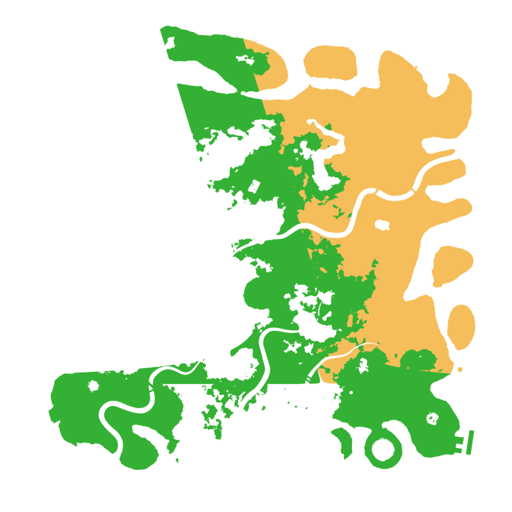 Biome Rust Map: Procedural Map, Size: 4250, Seed: 1438293784