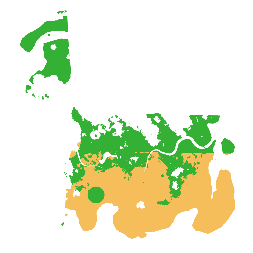 Biome Rust Map: Procedural Map, Size: 4000, Seed: 14187