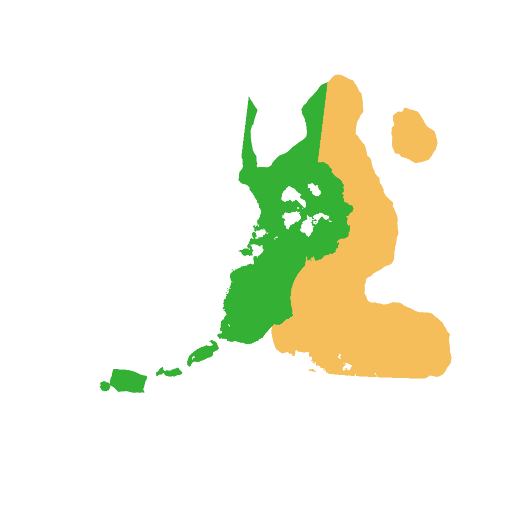 Biome Rust Map: Procedural Map, Size: 2000, Seed: 1247453182