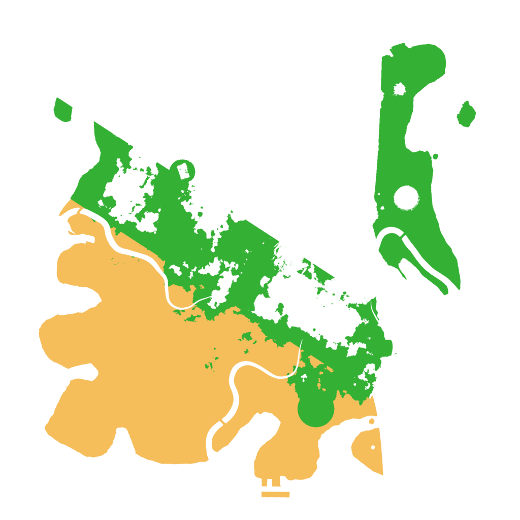 Biome Rust Map: Procedural Map, Size: 3750, Seed: 1911645477