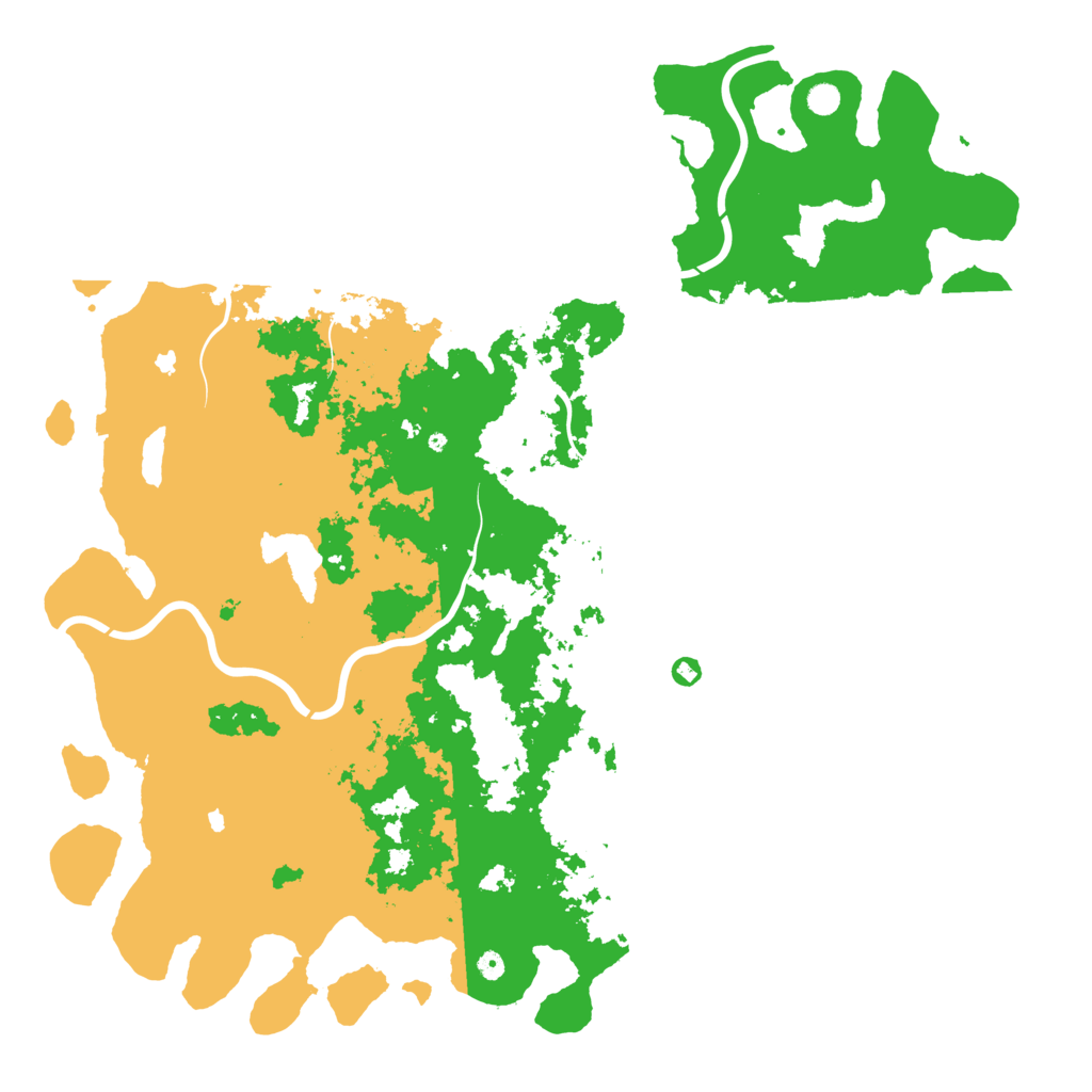 Biome Rust Map: Procedural Map, Size: 6000, Seed: 792077328