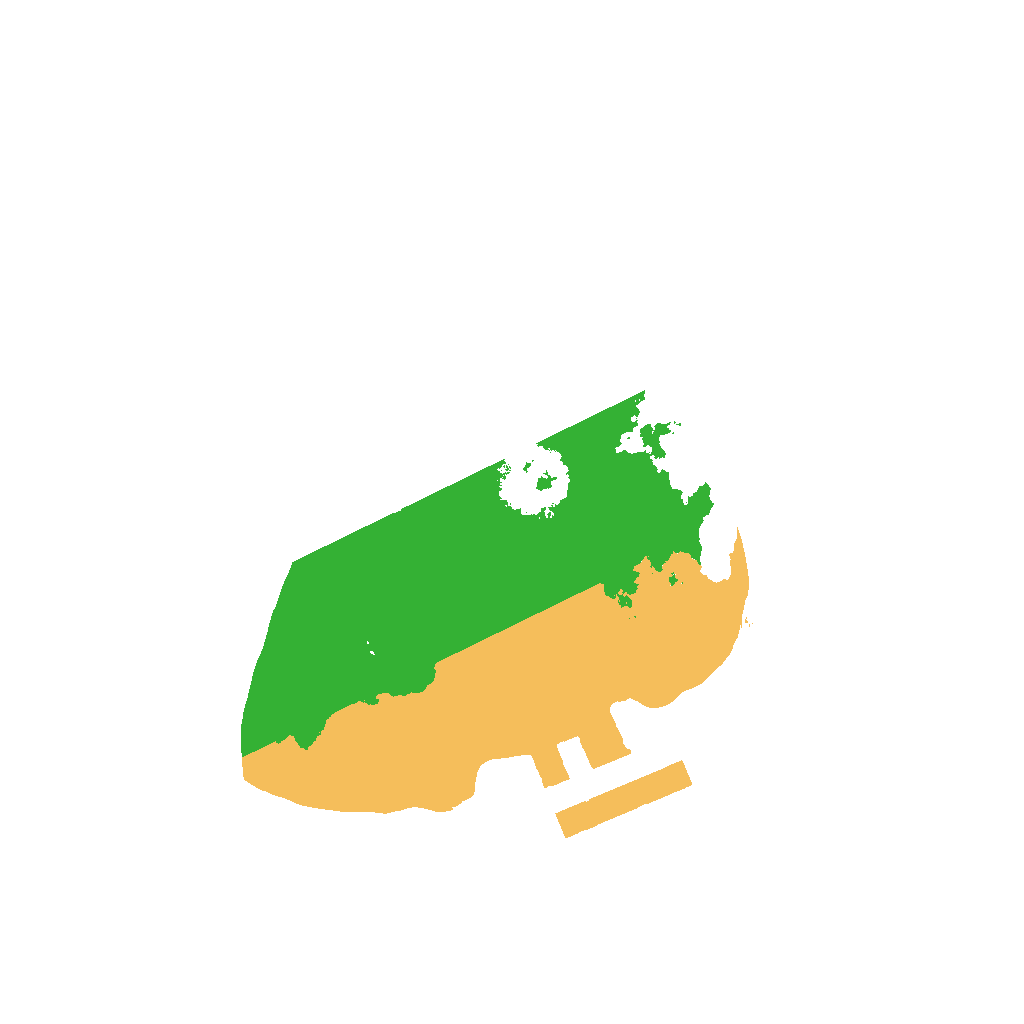 Biome Rust Map: Procedural Map, Size: 1500, Seed: 1243564