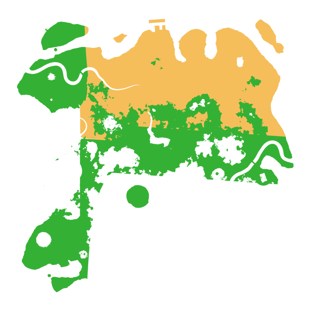 Biome Rust Map: Procedural Map, Size: 4000, Seed: 240330751