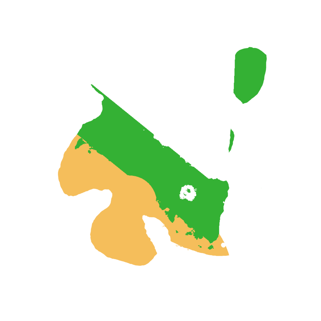 Biome Rust Map: Procedural Map, Size: 2000, Seed: 12749429