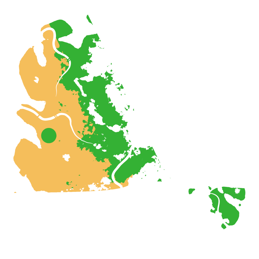 Biome Rust Map: Procedural Map, Size: 4500, Seed: 866481994