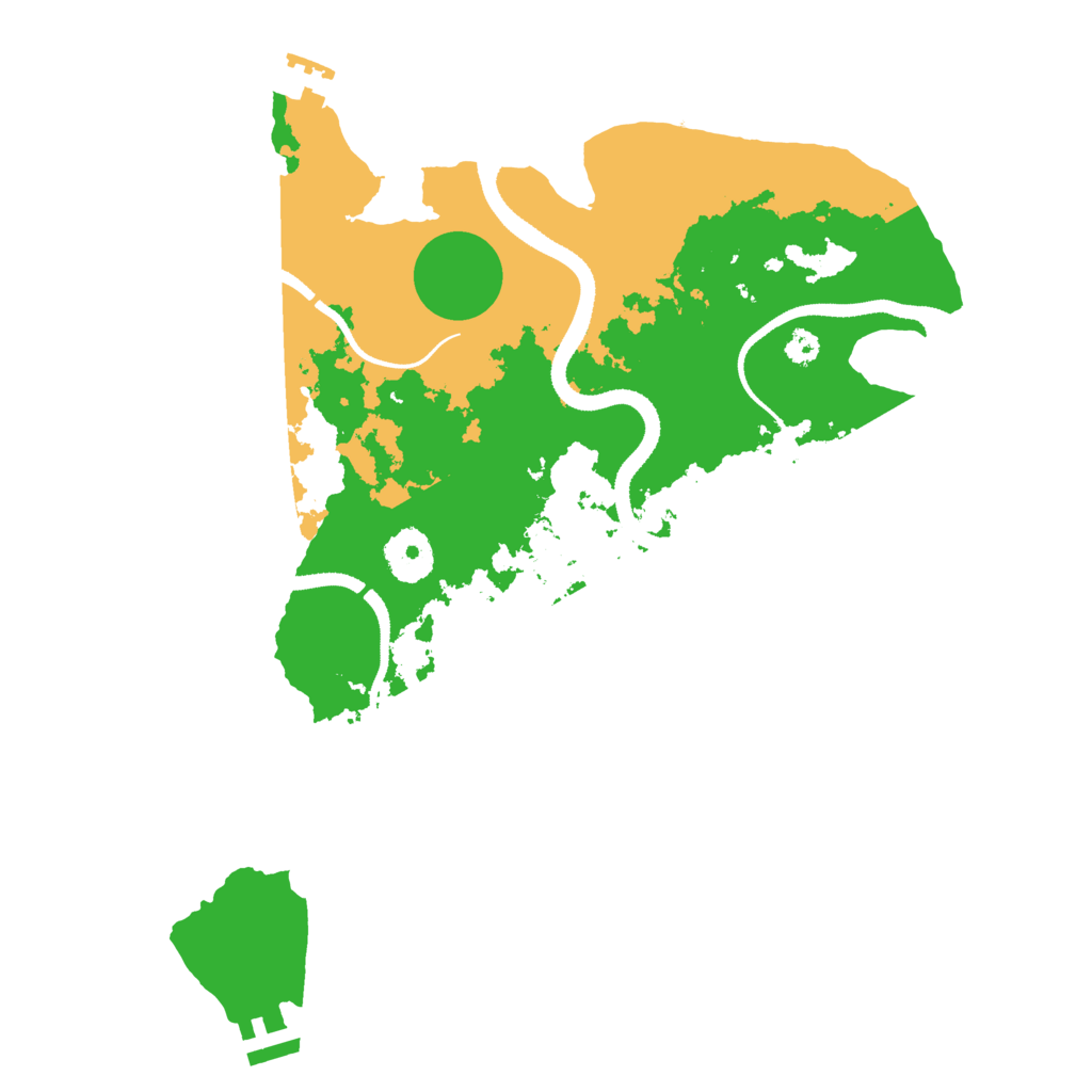 Biome Rust Map: Procedural Map, Size: 3250, Seed: 1905507135