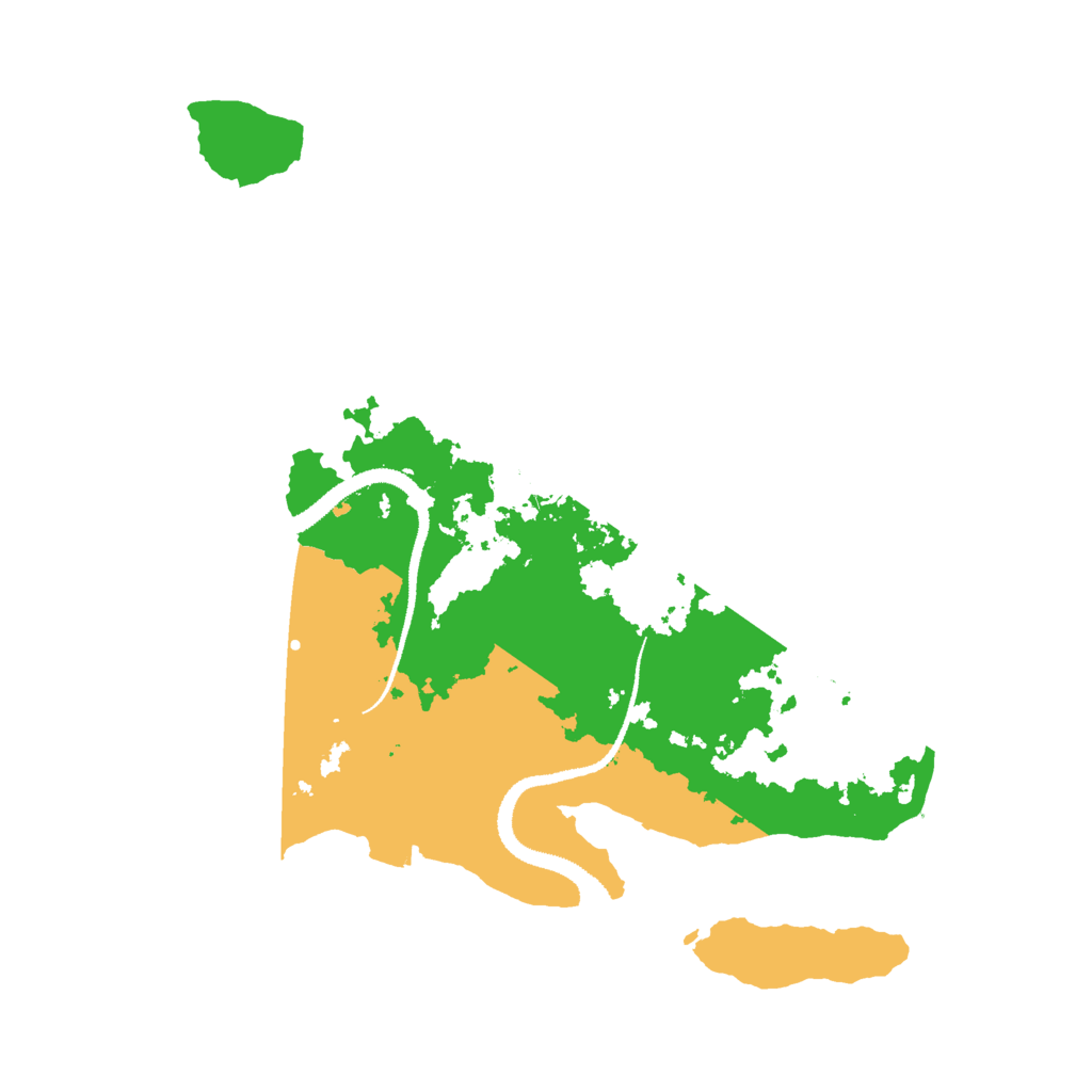 Biome Rust Map: Procedural Map, Size: 3000, Seed: 1386593709