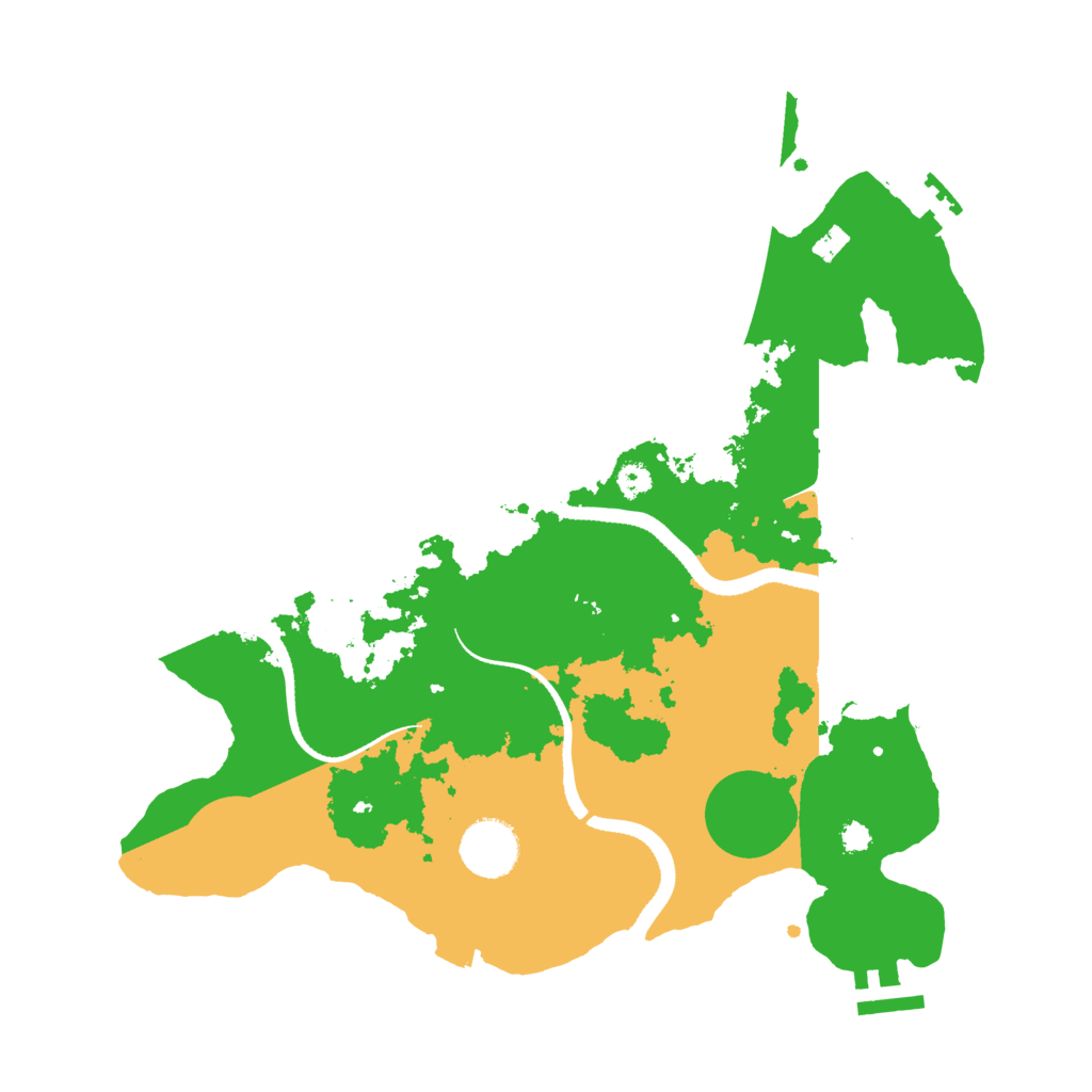 Biome Rust Map: Procedural Map, Size: 3300, Seed: 1499992880