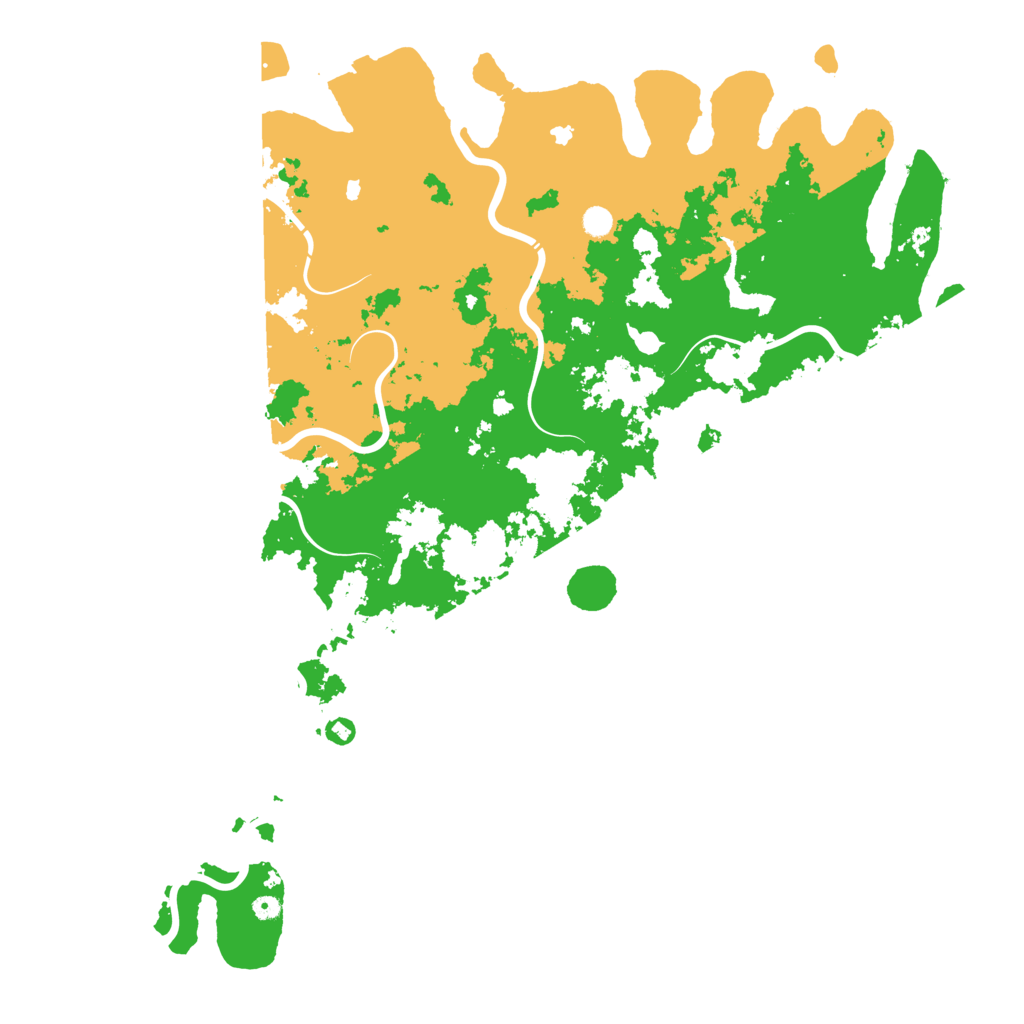 Biome Rust Map: Procedural Map, Size: 6000, Seed: 956594657