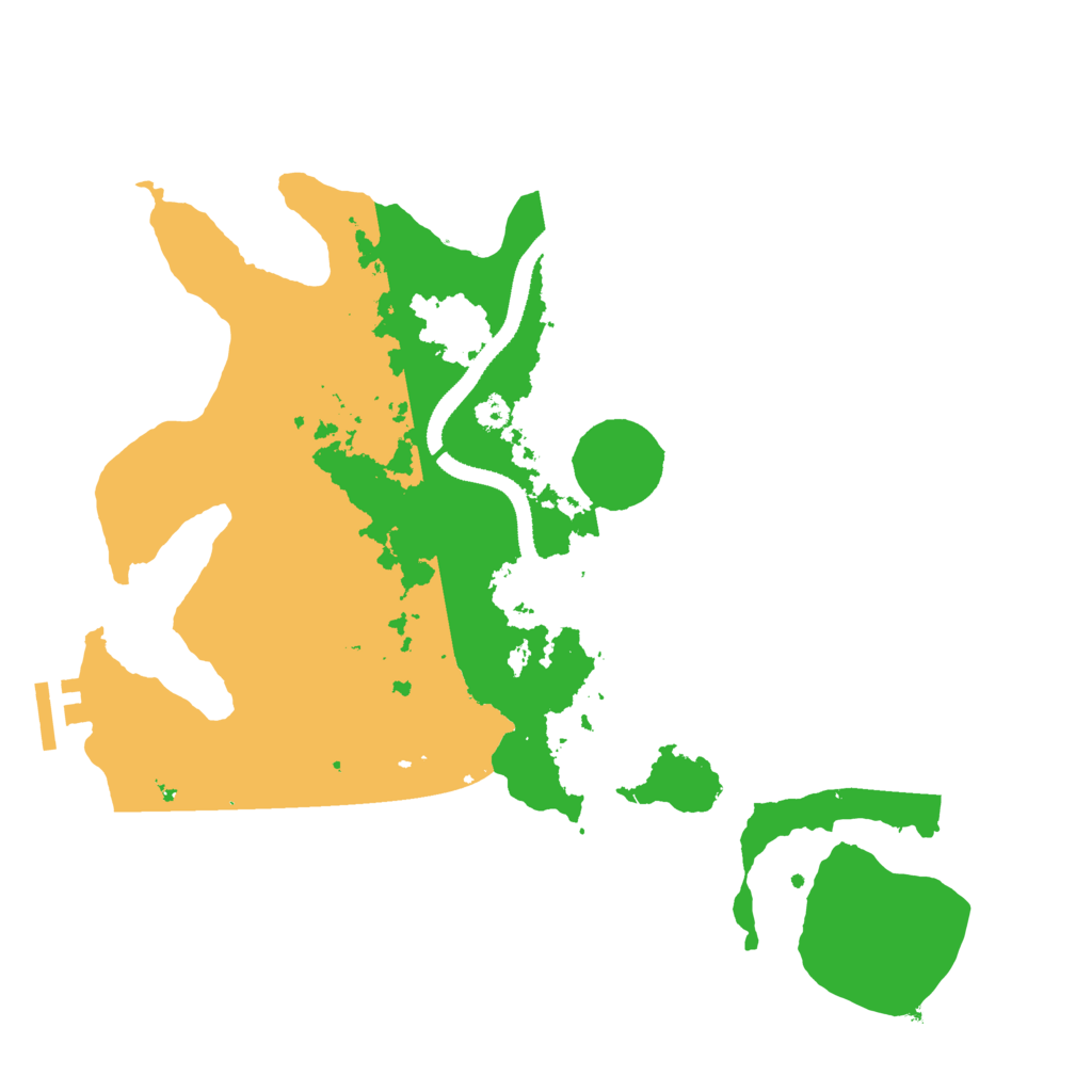 Biome Rust Map: Procedural Map, Size: 3250, Seed: 1183530234