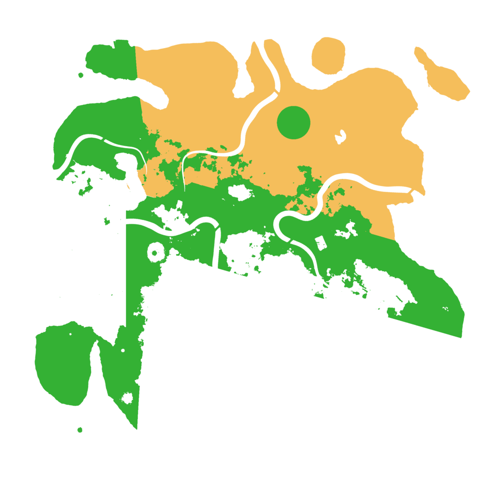 Biome Rust Map: Procedural Map, Size: 4000, Seed: 182900704