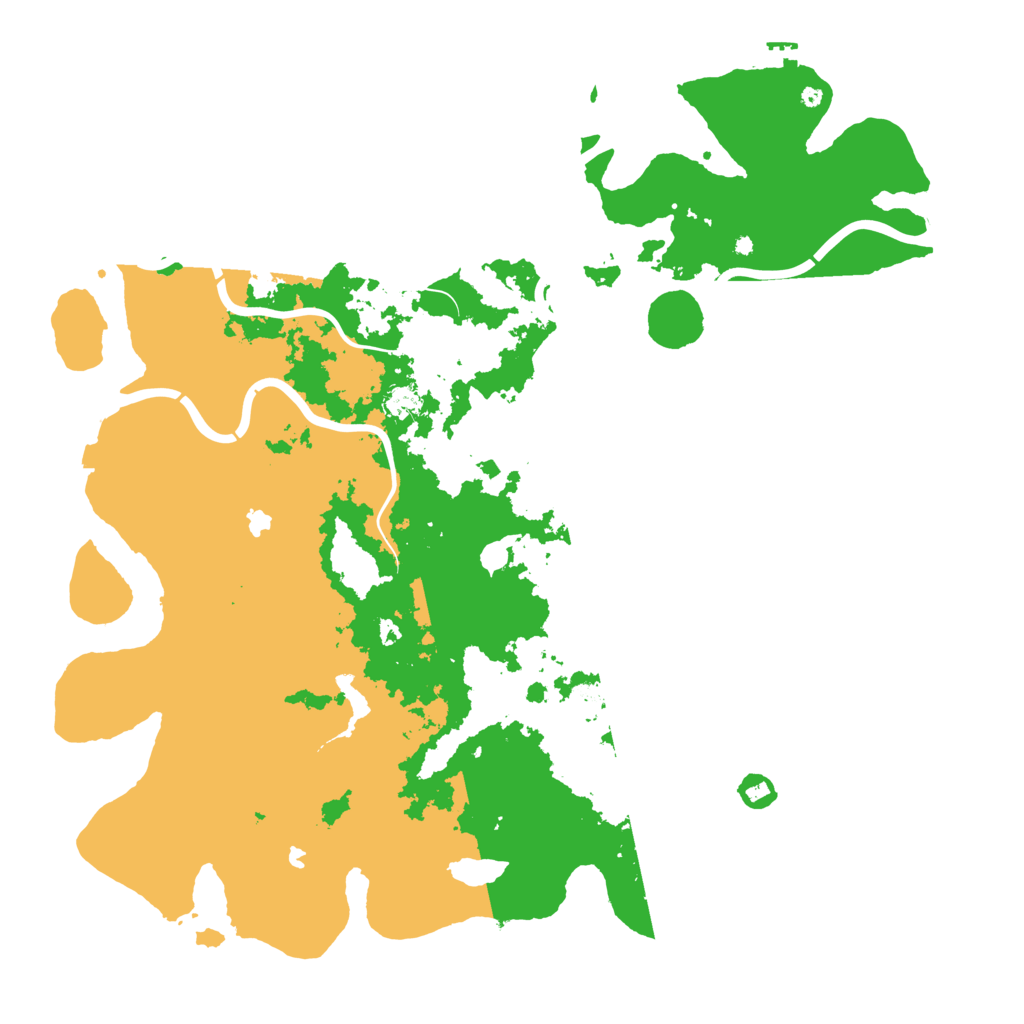 Biome Rust Map: Procedural Map, Size: 5000, Seed: 1516822662
