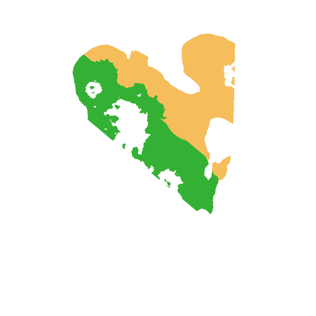 Biome Rust Map: Procedural Map, Size: 2000, Seed: 686183240