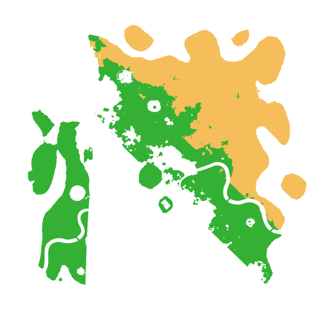 Biome Rust Map: Procedural Map, Size: 3750, Seed: 1088164506