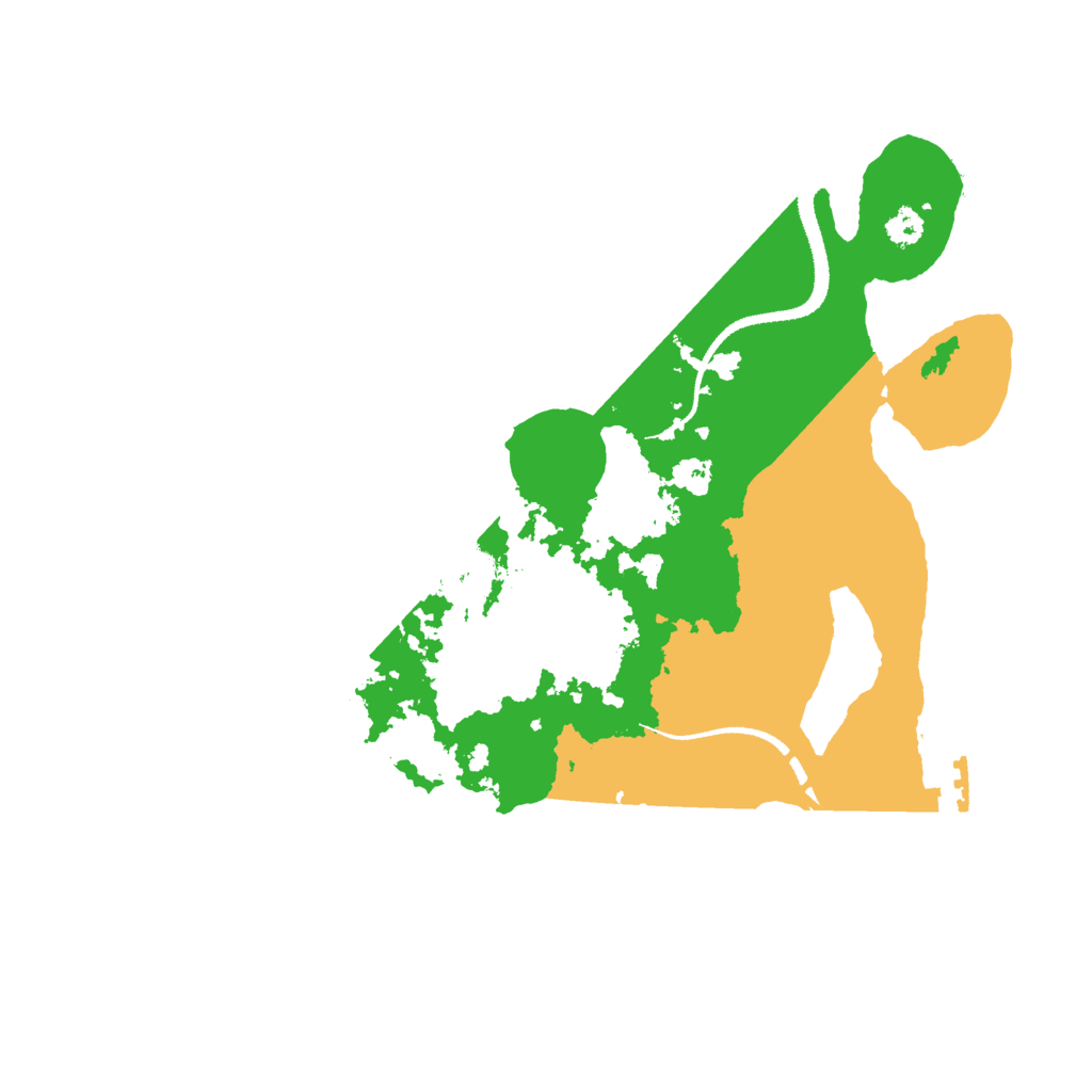 Biome Rust Map: Procedural Map, Size: 3000, Seed: 6958