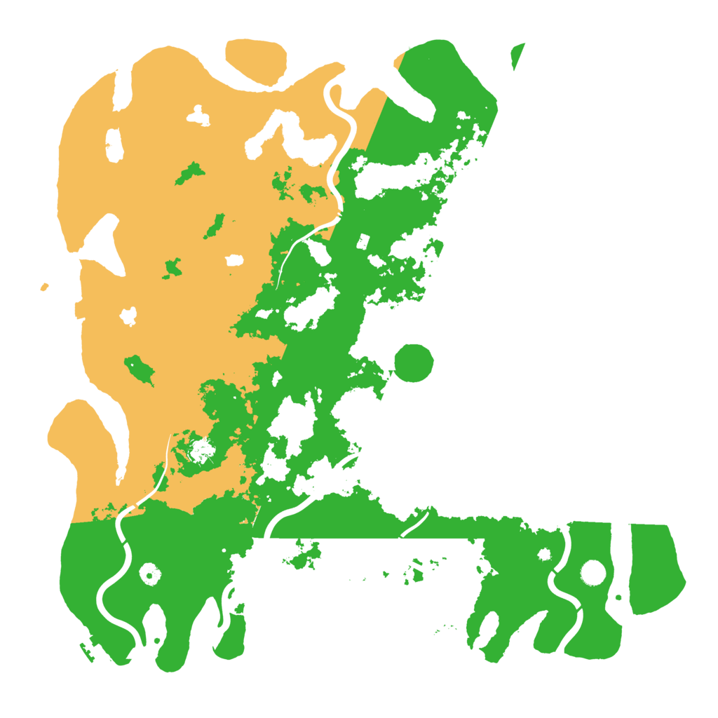 Biome Rust Map: Procedural Map, Size: 5000, Seed: 1507654274
