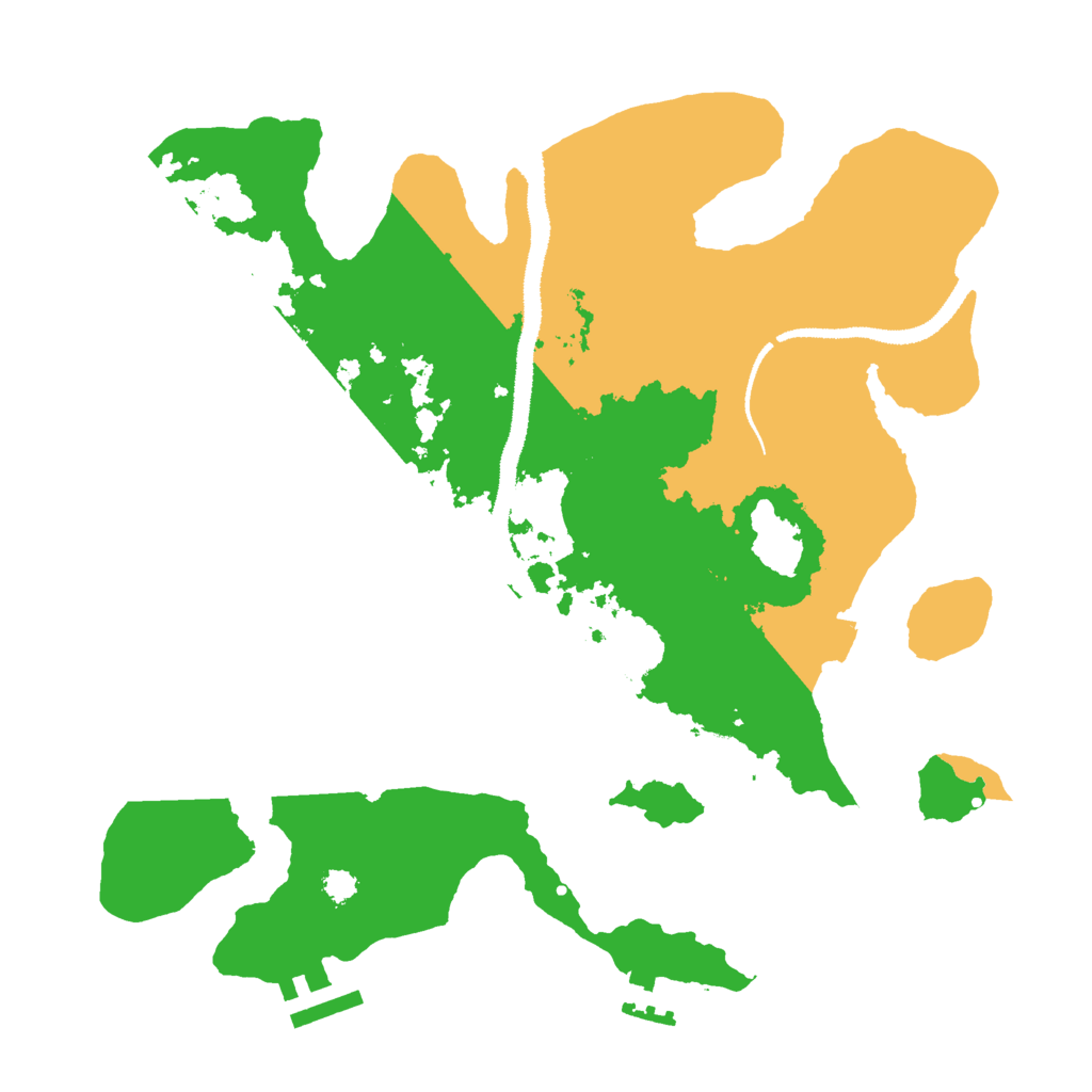 Biome Rust Map: Procedural Map, Size: 3000, Seed: 1188117969