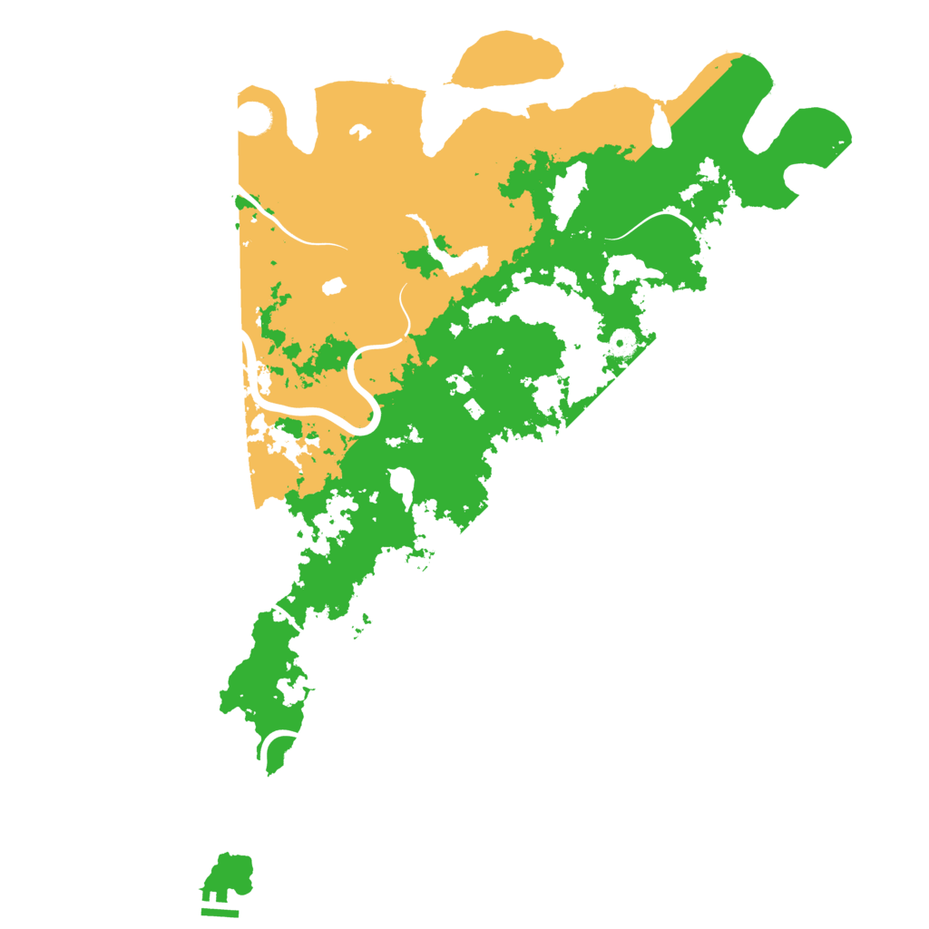 Biome Rust Map: Procedural Map, Size: 5000, Seed: 1606133691