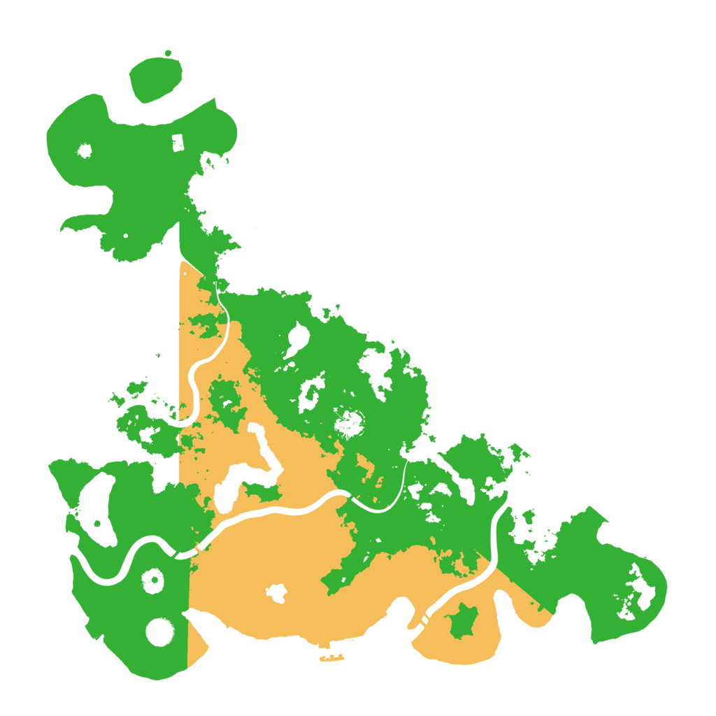 Biome Rust Map: Procedural Map, Size: 4500, Seed: 738479766