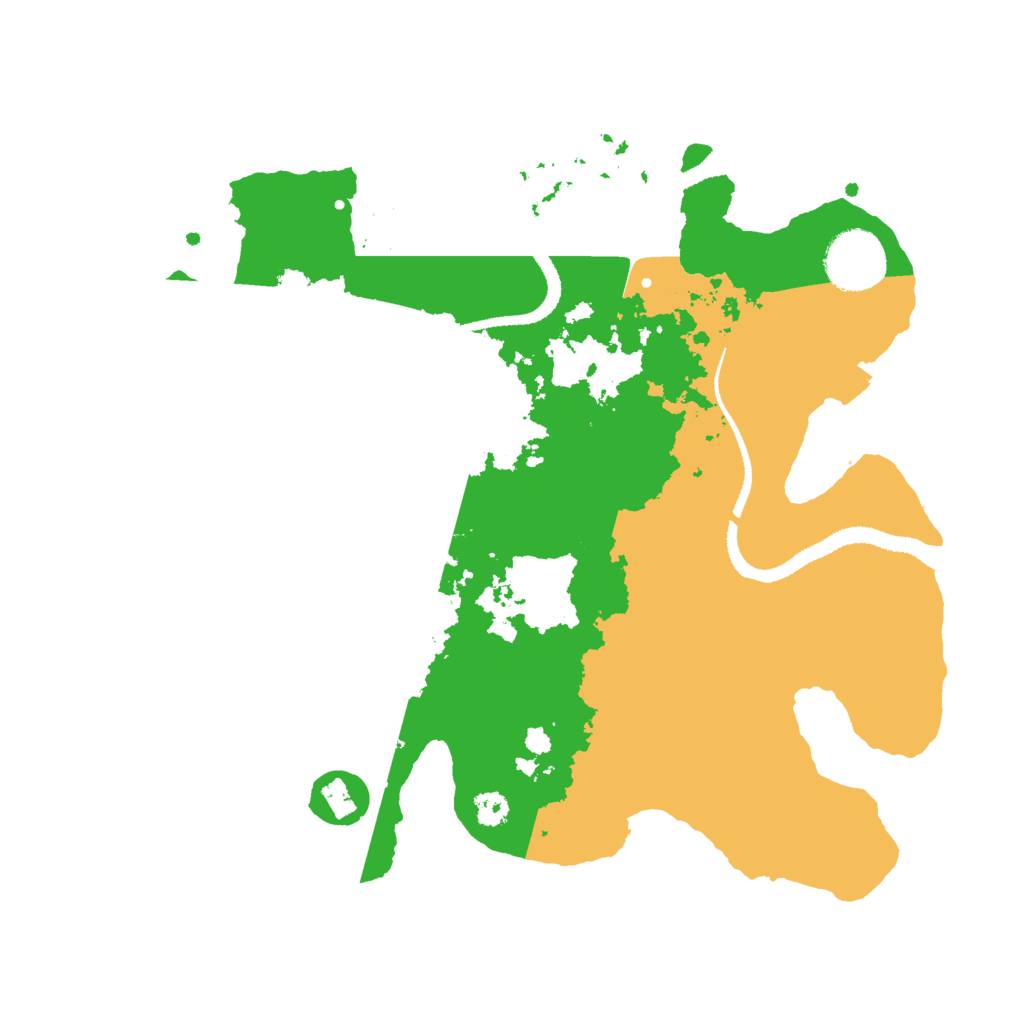 Biome Rust Map: Procedural Map, Size: 3000, Seed: 629686790