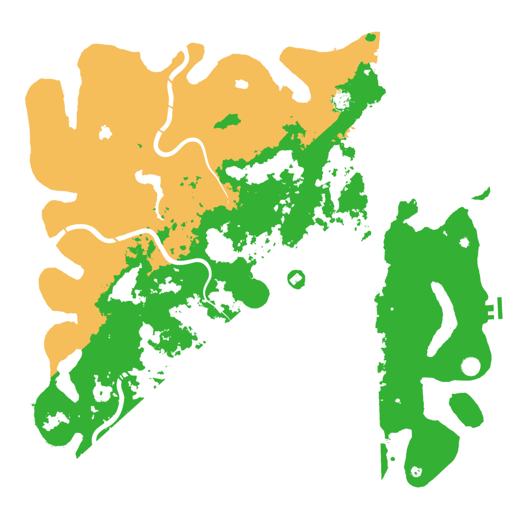 Biome Rust Map: Procedural Map, Size: 4800, Seed: 1827769607