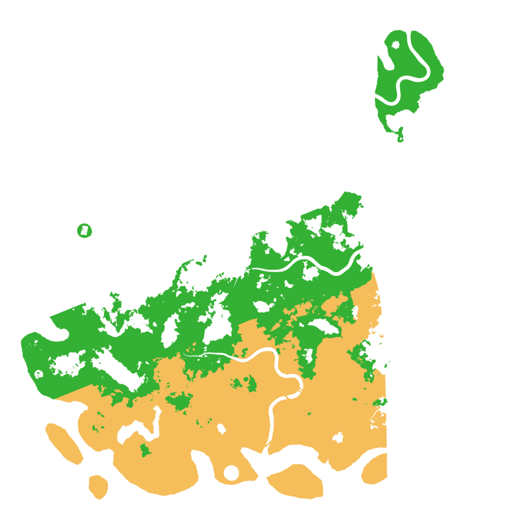 Biome Rust Map: Procedural Map, Size: 6000, Seed: 1112671200