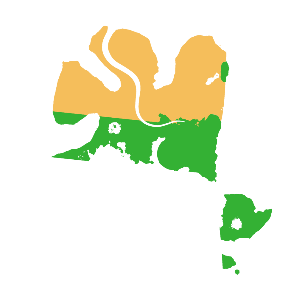 Biome Rust Map: Procedural Map, Size: 2500, Seed: 124924849