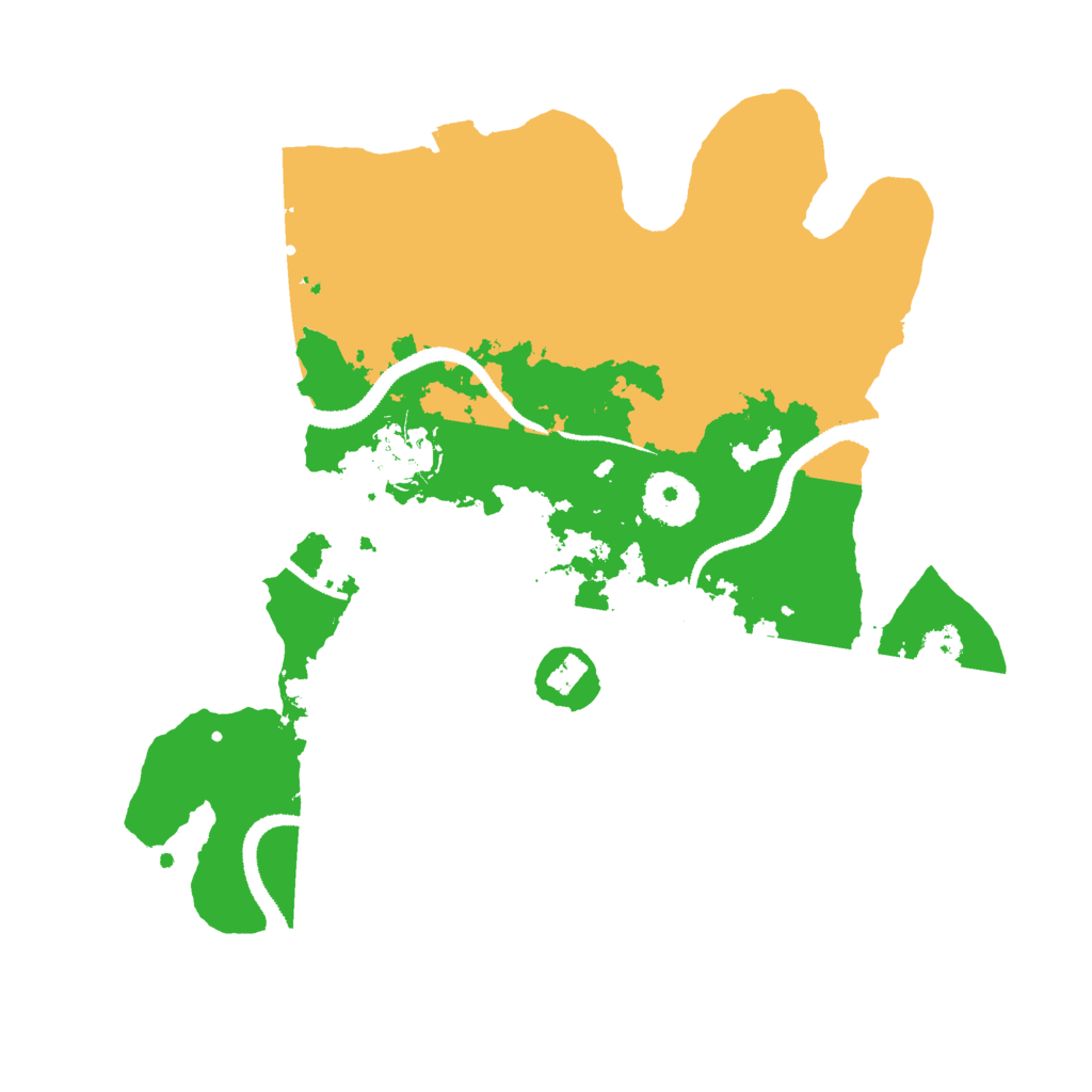 Biome Rust Map: Procedural Map, Size: 3000, Seed: 1219202406