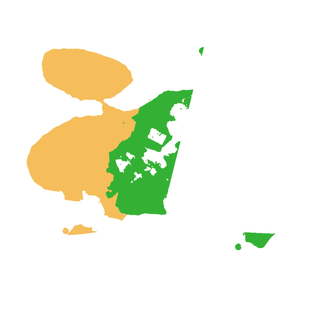 Biome Rust Map: Procedural Map, Size: 2000, Seed: 15684596