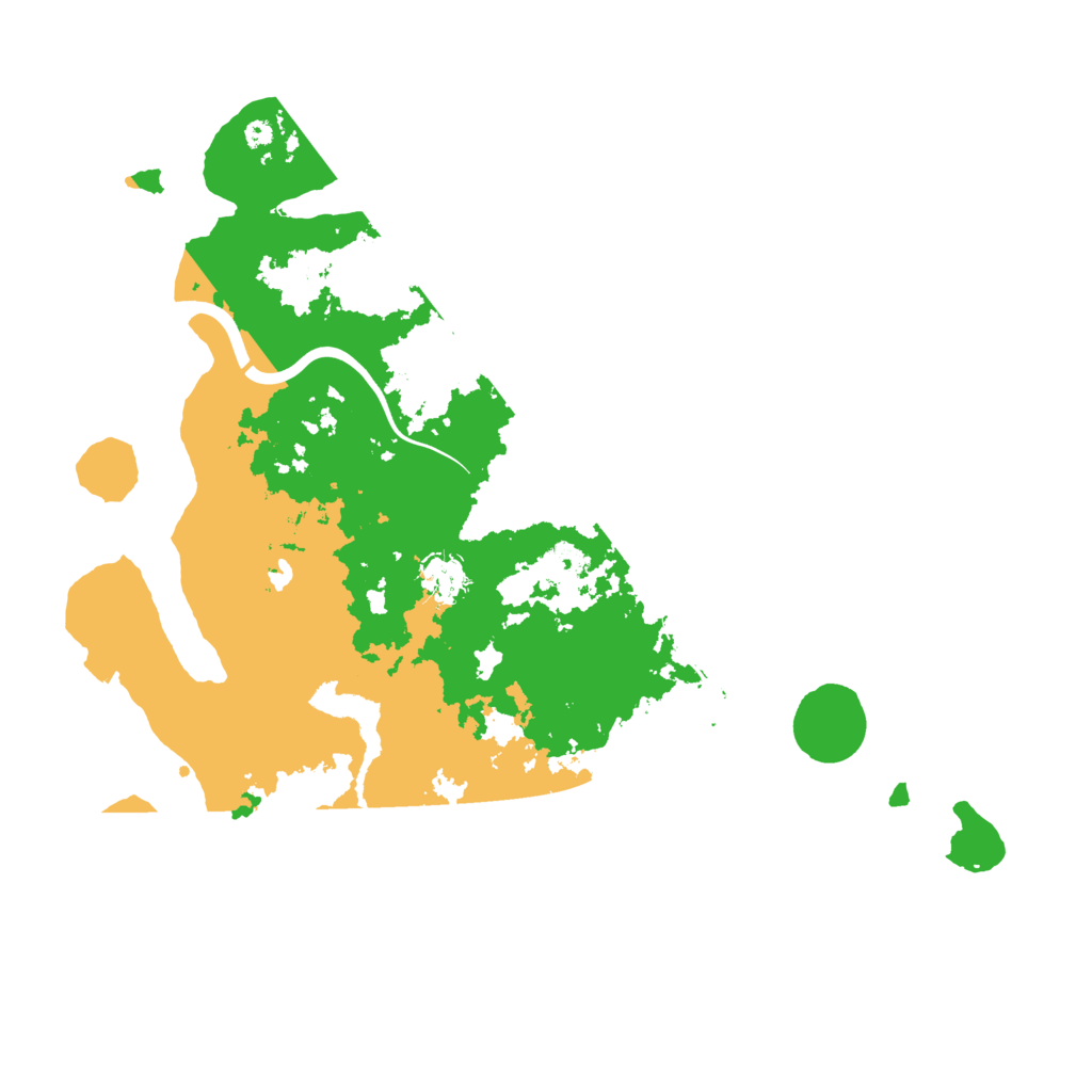 Biome Rust Map: Procedural Map, Size: 4000, Seed: 649653435
