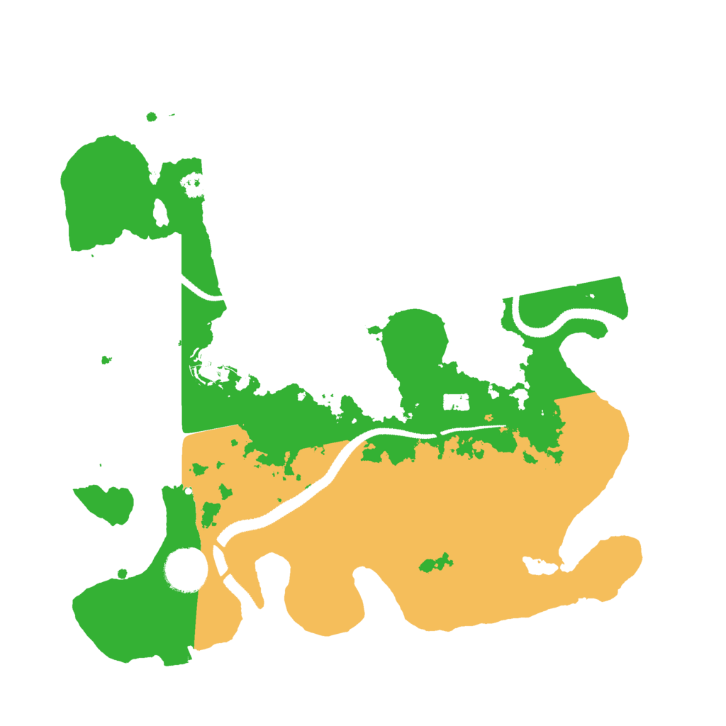 Biome Rust Map: Procedural Map, Size: 3000, Seed: 909707420