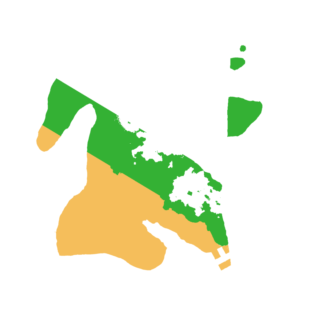 Biome Rust Map: Procedural Map, Size: 2000, Seed: 234532