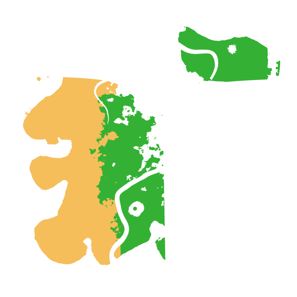 Biome Rust Map: Procedural Map, Size: 3000, Seed: 982152519